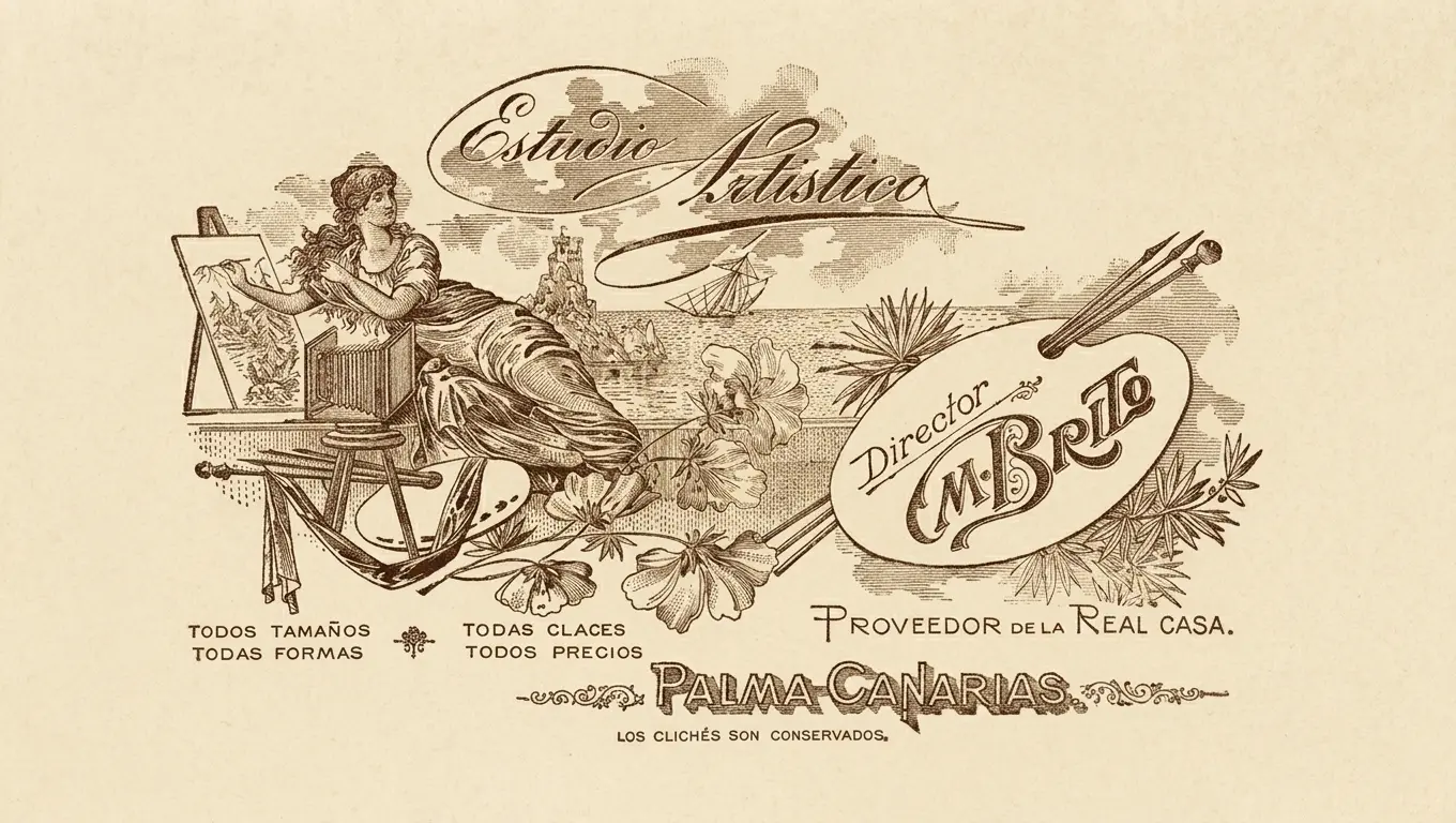 Sello fotográfico de Miguel Brito Rodríguez